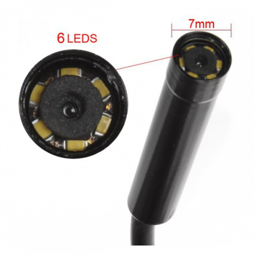 Эндоскоп Гибкая камера USB для Android и PC, 2м
