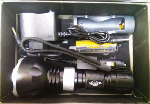 Подводный светодиодный фонарь для дайвинга Огонь H-410-T6