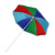 Зонт пляжный диаметр купола 260 см, разноцветный