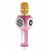 M8 Simple Беспроводной караоке микрофон с колонкой, розовый
