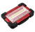 Прожектор светодиодный аккумуляторный W822 30W COB, красный/черный