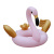 Надувной круг Фламинго Inflatable Flamingo gold 130 см