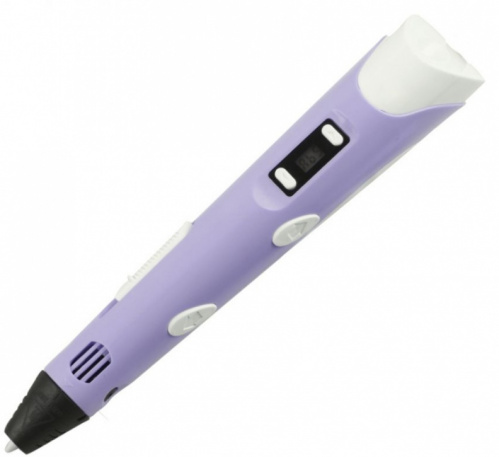 3D ручка 3DPEN-2 с LCD дисплеем фиолетовая