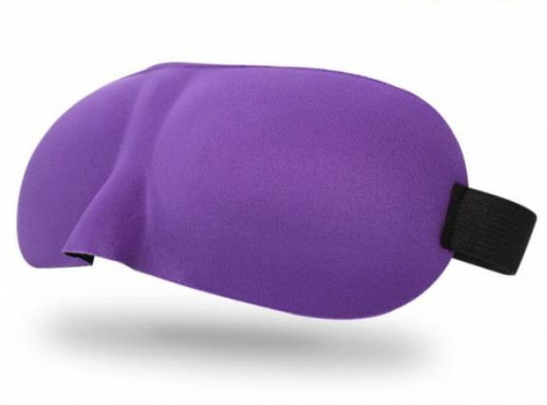 3D Маска для сна фиолетовая