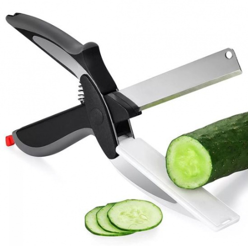 Нож кухонный для резки Clever Cutter 2 в 1