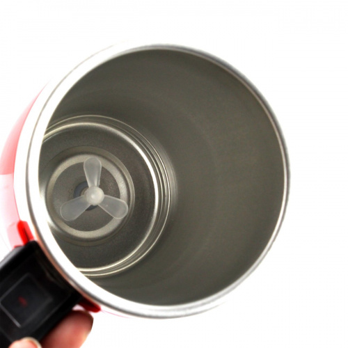 Термо-кружка мешалка 350мл Self Stirring Mug, красная