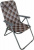 Кресло-шезлонг складной с подголовником, 54х60х80см