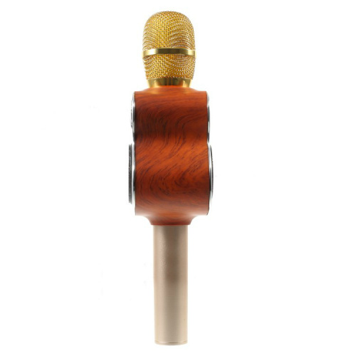 Беспроводной караоке-микрофон M9 желтый