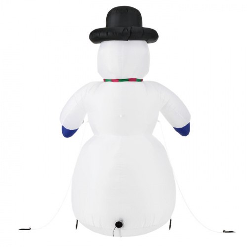 3D фигура надувная "Снеговик" встроенный компрессор, высота 210 см