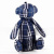 Детский мини зонт в чехле-игрушке Мишка, синий
