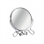 Зеркало косметическое двустороннее с увеличением, диаметр 12,7 см