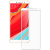 Защитное стекло с рамкой для Xiaomi Redmi S2 (белый)