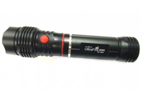 Светодиодный ручной фонарь лампа UltraFire HL-907 (корпус металл)
