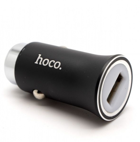 Автомобильное зарядное устройство HOCO Z8 Titan 2.4A Black