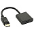 Переходник DisplayPort (m) - HDMI (f), черный