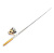 Карманная удочка ручка Pocket Pen Fishing Rod (Золотой)