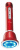 Беспроводной микрофон-караоке с встроенной колонкой WSTER WS-1809 Красный