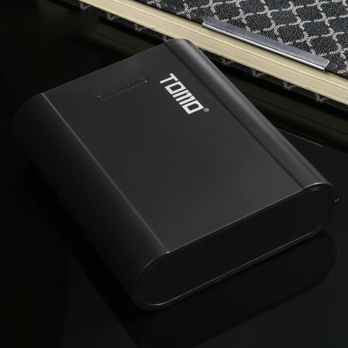 Внешний аккумулятор Power Bank + зарядное устройство 4x18650 TOMO P4 черный