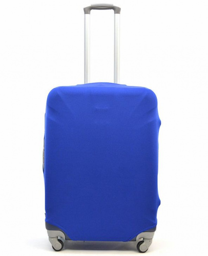 Чехол для чемодана M размера синий