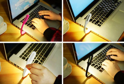 USB лампа для подсветки клавиатуры ноутбука (Фиолетовый)