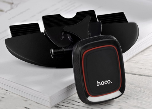 Магнитный автомобильный держатель HOCO CA25 Черный