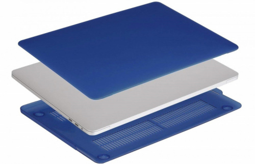 Чехол-накладка HardShell Case для Apple MacBook Pro 15" A1707 (Синий)