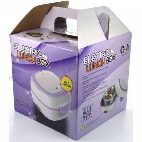 Ланчбокс с подогревом Electric Lunch Box YS-301, фиолетовый
