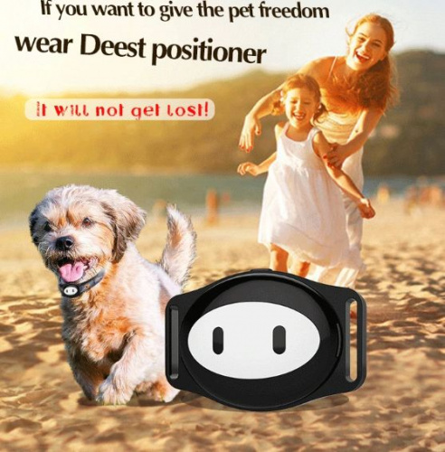 GPS трекер для домашних животных ZDK D79 (GPS, WiFi, LBS, защита от влаги, динамик и микрофон)
