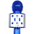 Беспроводной микрофон C-335 bluetooth караоке HI-FI, синий