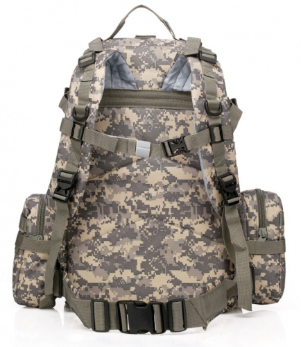 Рюкзак тактический US Assault plus (50 л) 600D, A-tacs-FG, Digital desert