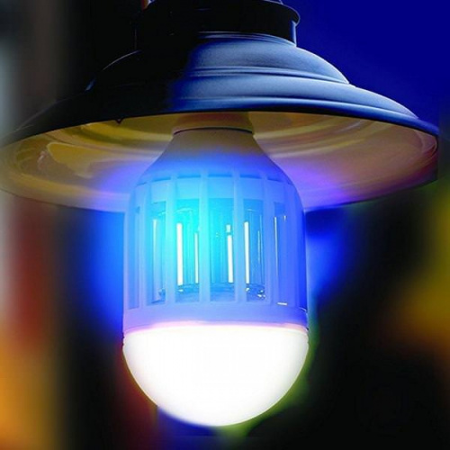Cветодиодная лампочка ловушка, от комаров и насекомых Zapp Light