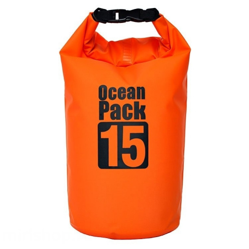 Водонепроницаемый рюкзак Ocean Pack 15 л, оранжевый