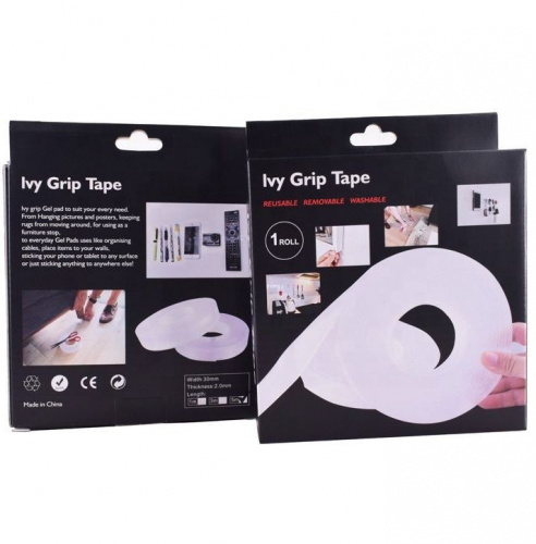 Многоразовая крепежная лента Ivy Grip Tape 30ммх1м