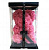 Мишка из роз 3D 25 см в коробке (Розовый)