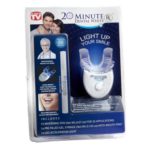 Система для отбеливания зубов 20 Minute Dental White