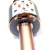 Беспроводной микрофон C-335 bluetooth караоке HI-FI, розово-золотой