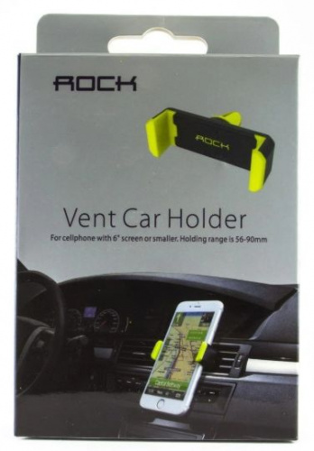 Автомобильный держатель Rock Vent Car Holder black/green