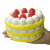 Игрушка-антистресс "Клубничный торт" с ароматом, желтый
