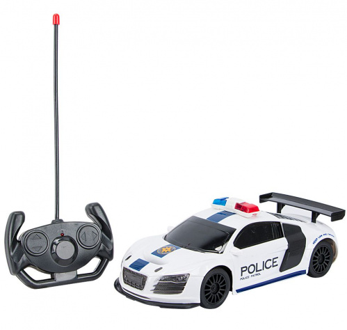​Машинка на радиоуправлении Police Car Safeguard модель 1:16 (Audi)