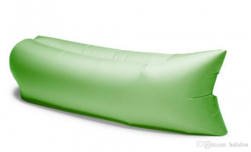 Надувной диван 240х70 см, зеленый