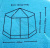 Беседка шатер KAIDE KD-1630 (430x430x230 см)