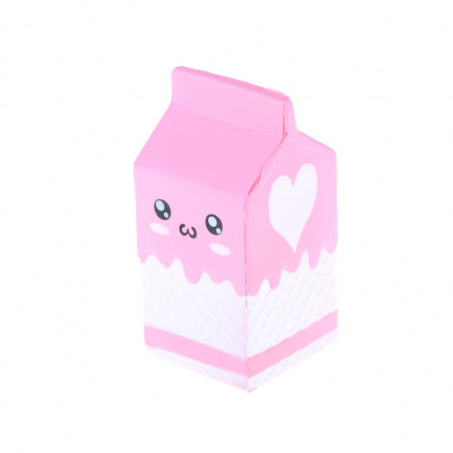 Игрушка-антистресс "Йогурт" с ароматом, 12 см, розовый