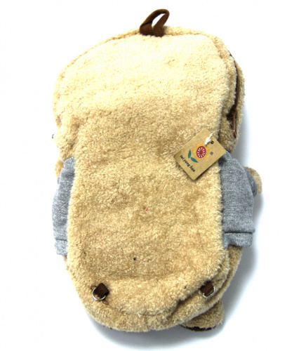 Детский рюкзачок в форме игрушки Медвежонок Smile (Темно-коричневый)