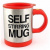 Кружка-мешалка термос Self Stirring Mug, 400 мл, красная