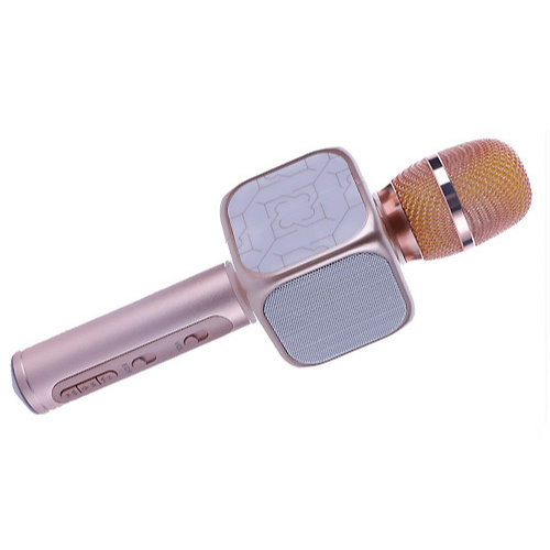 Беспроводной караоке микрофон с встроенной колонкой Magic Karaoke YS-80, розовый